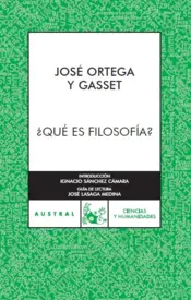 Portada ¿Qué es filosofía?