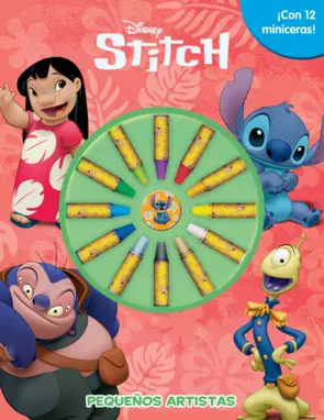 Portada Stitch. Pequeños artistas