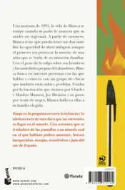 Miniatura contraportada Fuego en la garganta