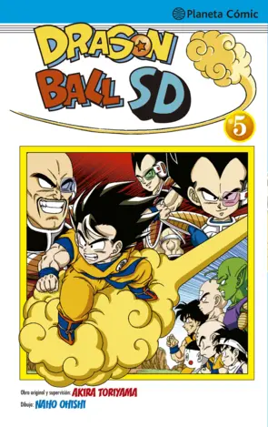 Portada Dragon Ball SD nº 05