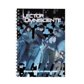 Portada Agenda escolar semanal 2026-2027 Lector Omnisciente