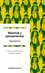 Portada Máximas y pensamientos