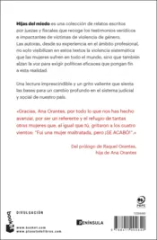 Miniatura contraportada Hijas del miedo