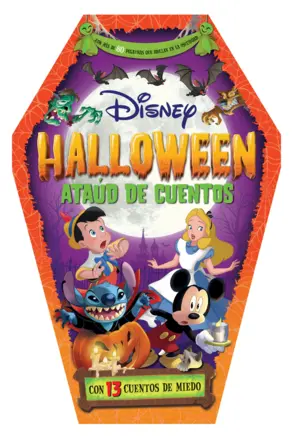 Portada Disney. Ataúd de cuentos de Halloween