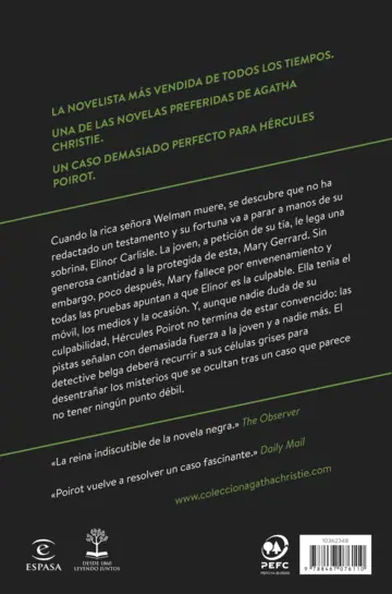 Contraportada Un triste ciprés