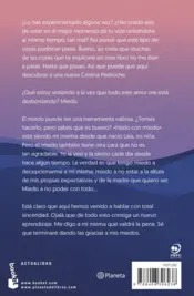 Miniatura contraportada Gracias al miedo