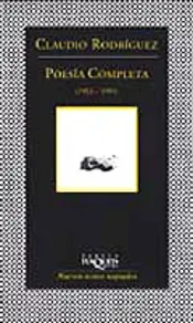Portada Poesía completa (1953-1991)