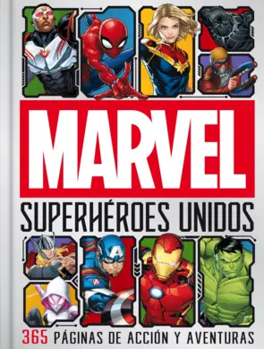 Portada Marvel. Superhéroes unidos
