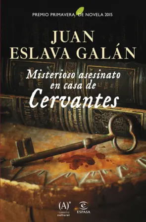 Portada Misterioso asesinato en casa de Cervantes
