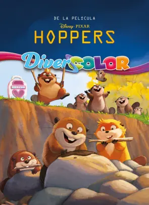 Portada Hoppers. Divercolor