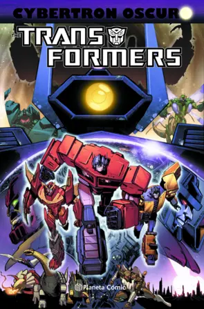Portada Transformers Cybertron Oscuro