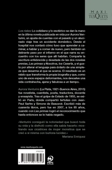 Contraportada Los rieles