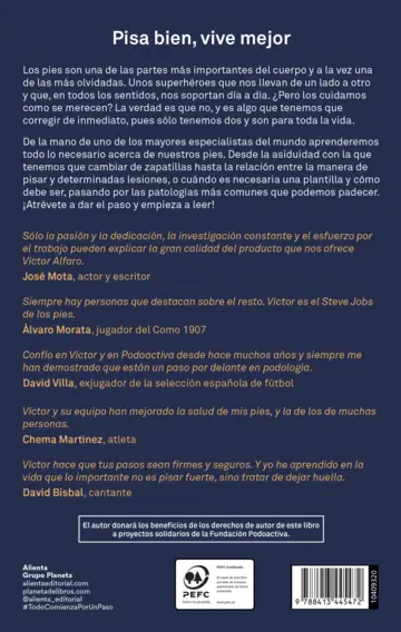 Contraportada Todo comienza por un paso