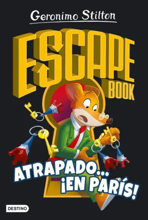 Portada Escape book. Atrapado... ¡en París!