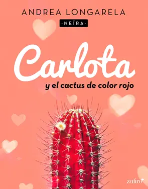 Portada Carlota y el cactus de color rojo