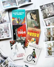 Portada Cuatro poetas en guerra (novela gráfica) 0