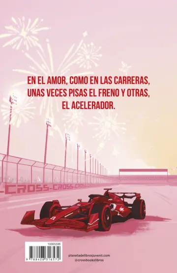 Contraportada Acelerando en rojo. Edición especial