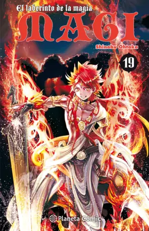 Portada Magi El laberinto de la magia nº 19/37