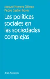 Portada Las políticas sociales en las sociedades complejas