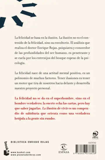 Contraportada La ilusión de vivir