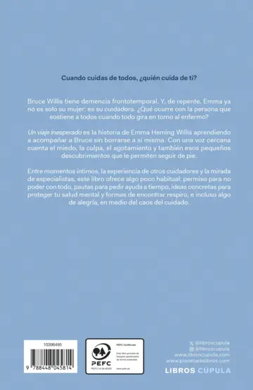 Contraportada Un viaje inesperado