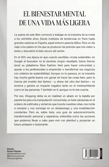 Contraportada Shopping detox