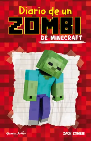 Portada Diario de un zombi de Minecraft