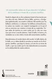 Miniatura contraportada La química de lo bello