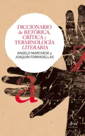 Portada Diccionario de retórica, crítica y terminología literaria