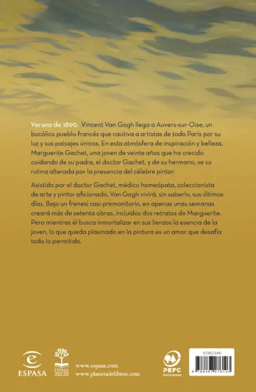 Contraportada El último Van Gogh