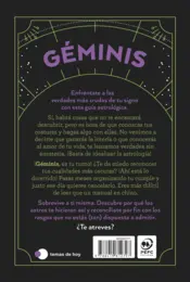 Miniatura contraportada Géminis: Todo lo que odias de tu signo y todavía no sabes