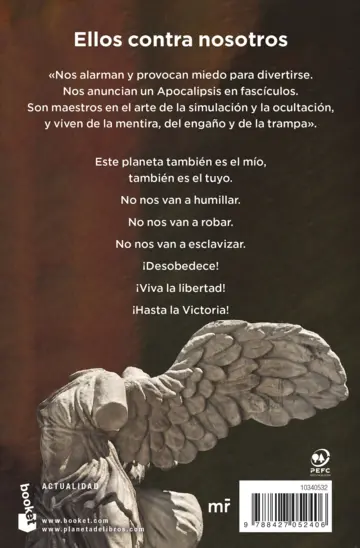 Contraportada Los dueños del planeta