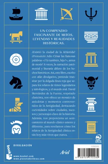 Contraportada 100 fragmentos del mundo clásico