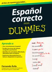 Portada Español correcto para Dummies