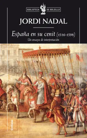 Portada España en su cenit (1516-1598)