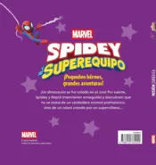 Miniatura contraportada Spidey y su superequipo. Misión jurásica