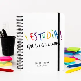 Imagen extra Agenda escolar semanal 2023-2024 "¡Estudia!" La de Girona 0