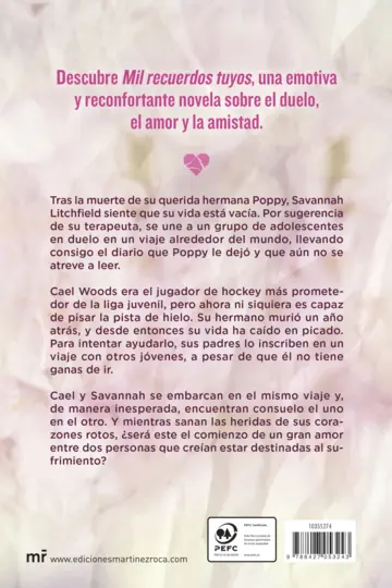 Contraportada Mil recuerdos tuyos (Edición española)