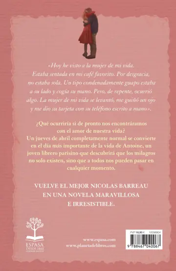 Contraportada La mujer de mi vida