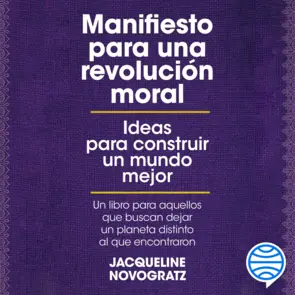 Portada Manifiesto para una revolución moral