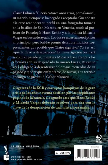 Contraportada Memoria