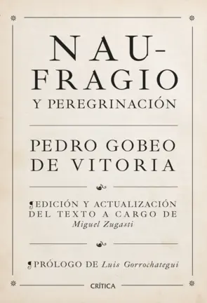 Portada Naufragio y peregrinación