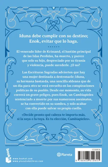 Contraportada El mar de los Ocultos