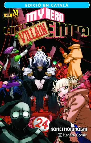 Portada My Hero Academia nº 24 (català)
