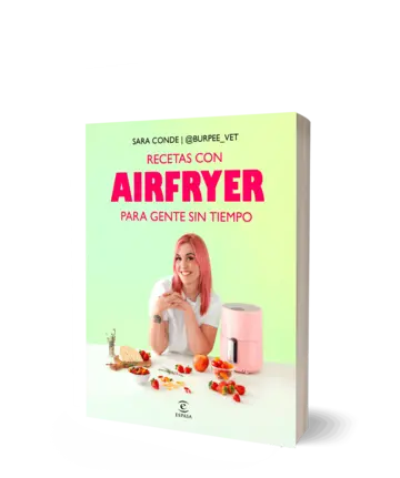 Portada Recetas con airfryer para gente sin tiempo