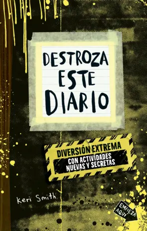 Portada Destroza este diario. Diversión EXTREMA