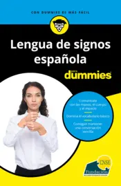Portada Lengua de signos española para Dummies