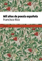 Portada Mil años de poesía española