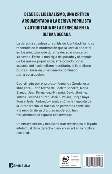 Contraportada La derecha desnortada