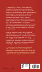 Miniatura contraportada Un crimen dialéctico